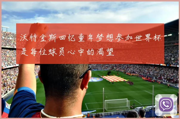 沃特金斯回忆童年梦想参加世界杯是每位球员心中的渴望